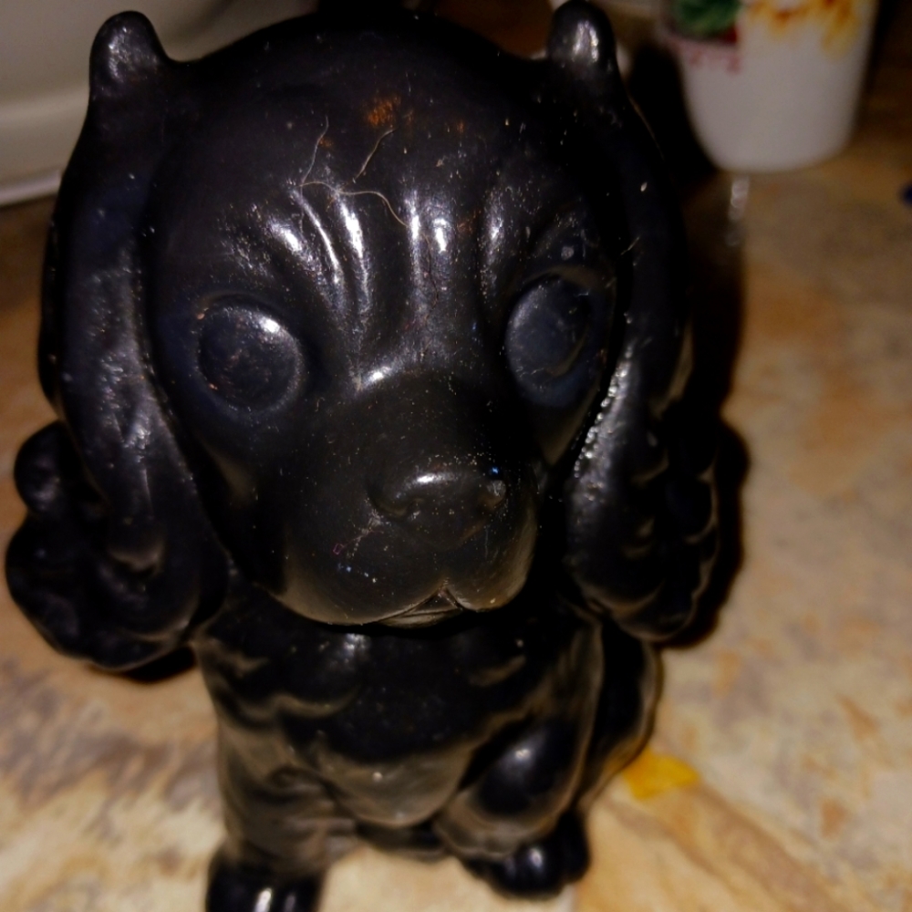 Vintage Ceramic Cocker Spaniel Dog Figurine